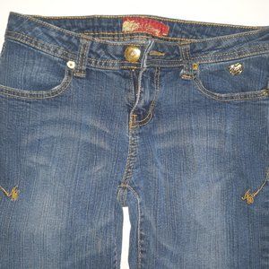 Apple Bottoms Label on Pockets Size 7/8 Women's Jeans